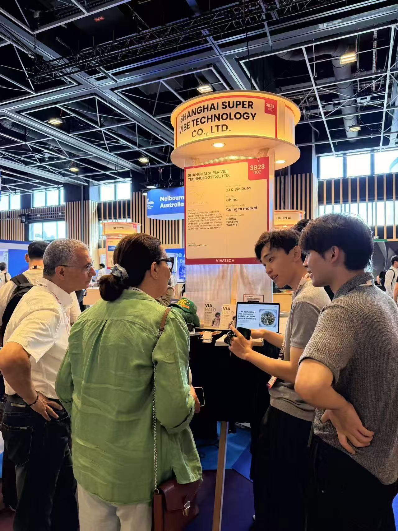VIA product presentation at VivaTech