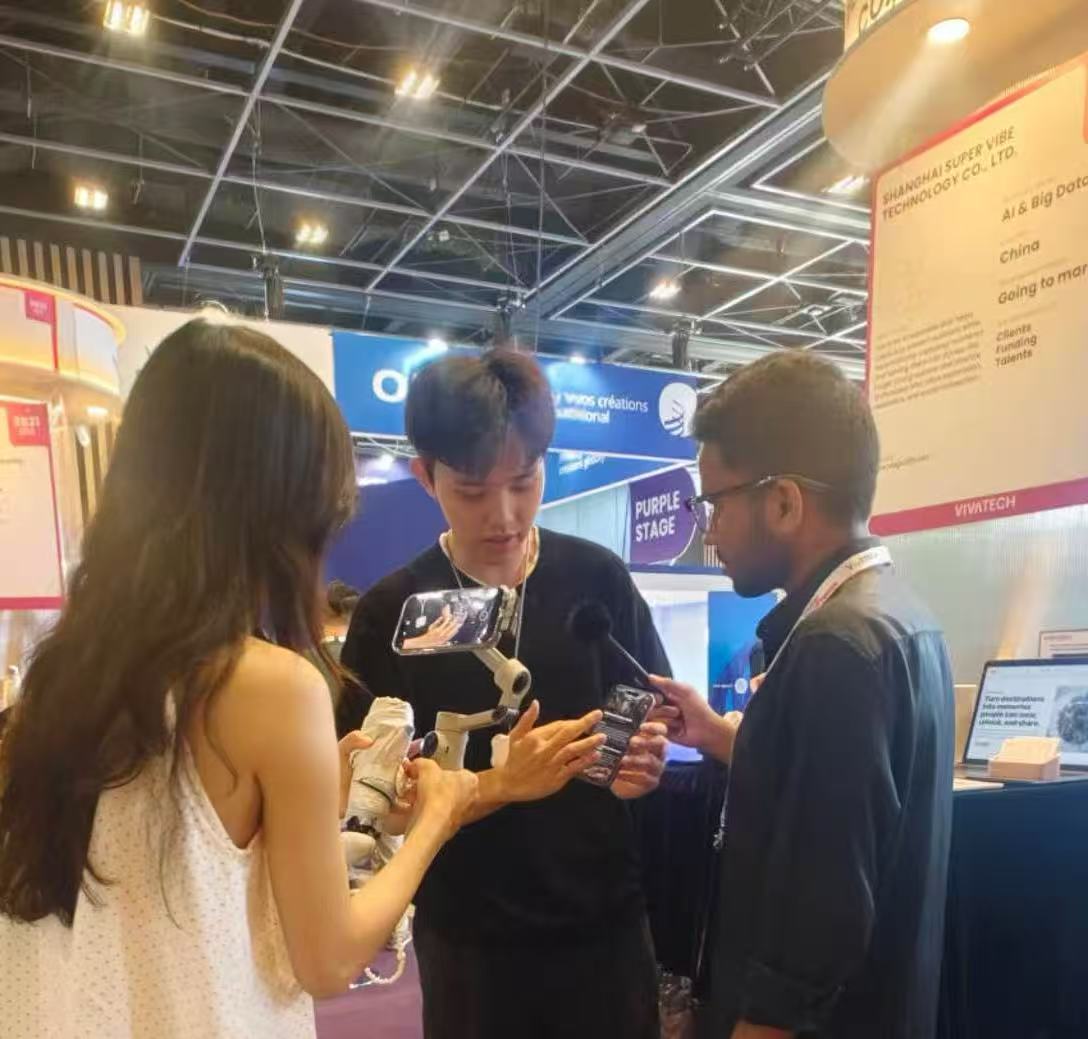 VIA team at VivaTech